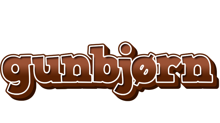 Gunbjørn brownie logo