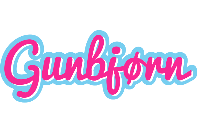 Gunbjørn popstar logo
