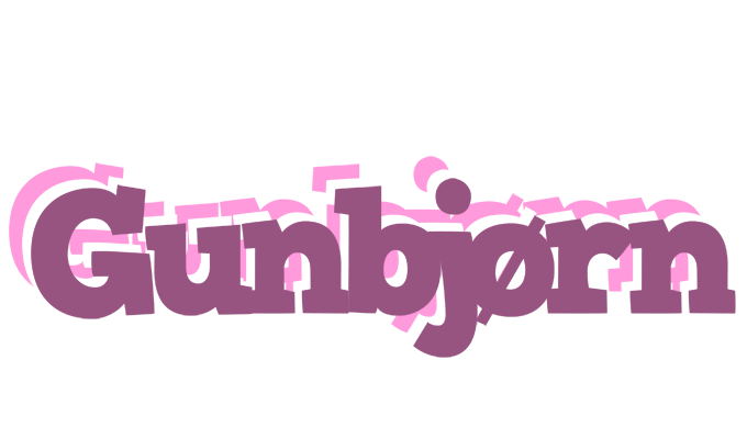 Gunbjørn relaxing logo