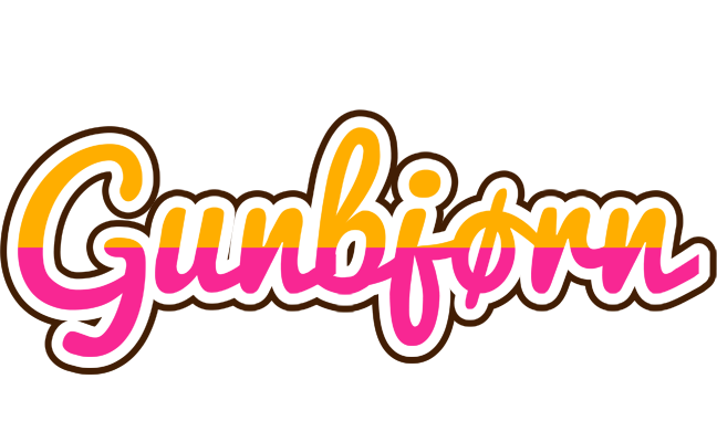 Gunbjørn smoothie logo