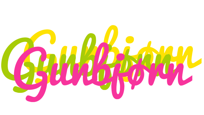 Gunbjørn sweets logo