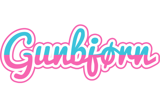 Gunbjørn woman logo