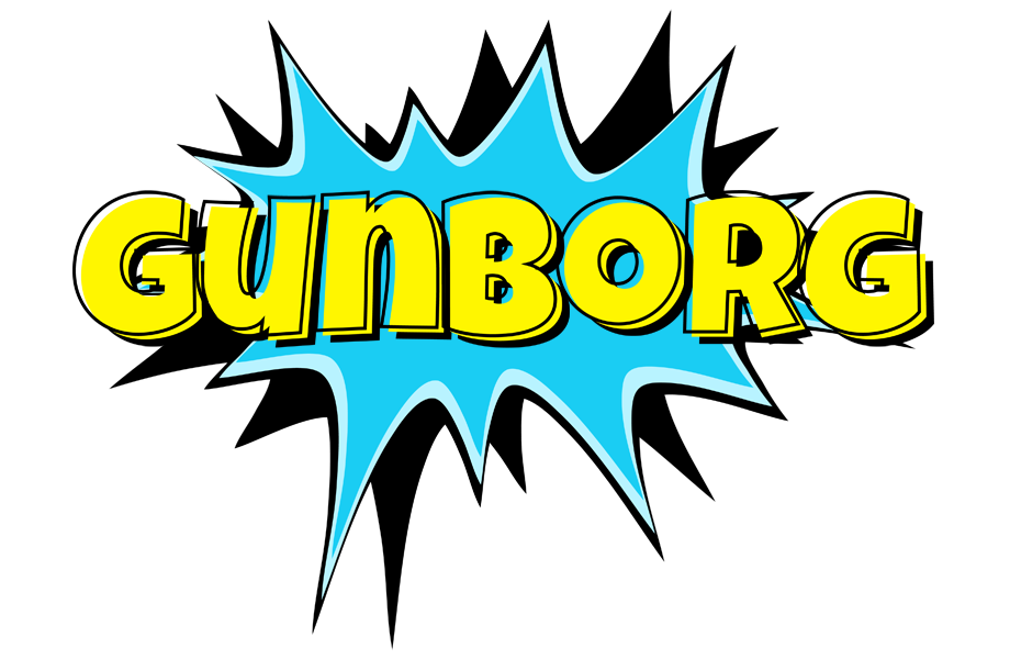 Gunborg amazing logo