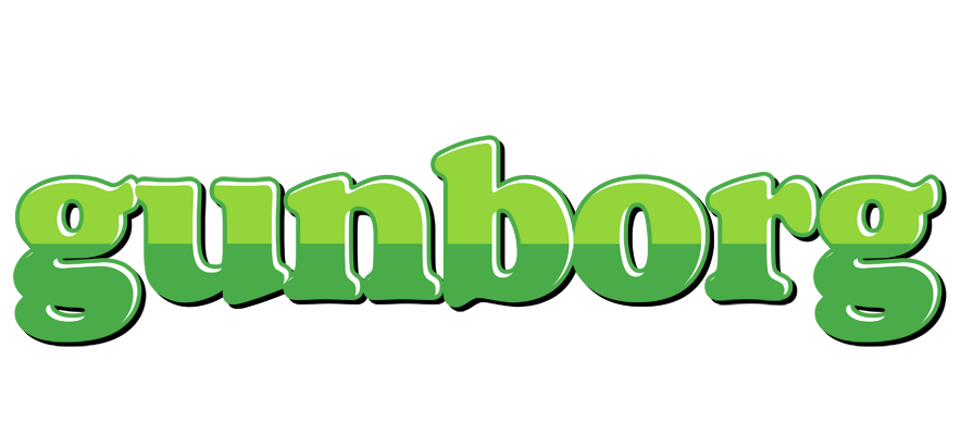 Gunborg apple logo