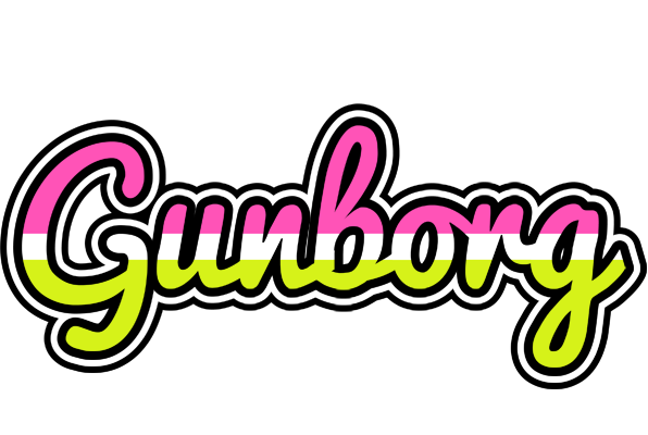 Gunborg candies logo