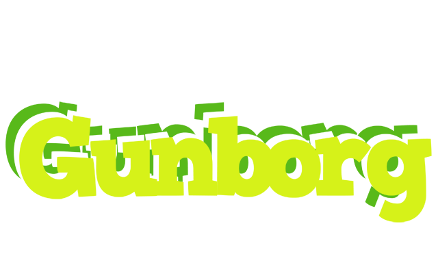 Gunborg citrus logo