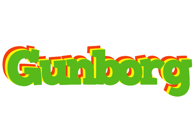 Gunborg crocodile logo