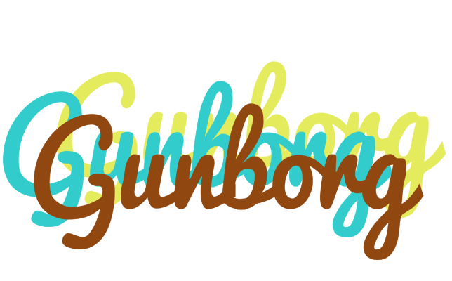 Gunborg cupcake logo