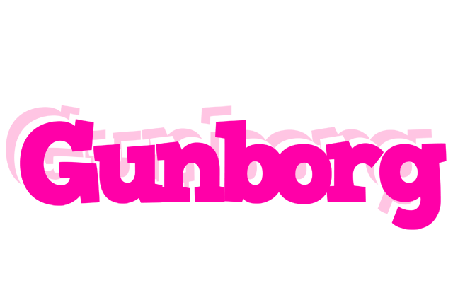 Gunborg dancing logo