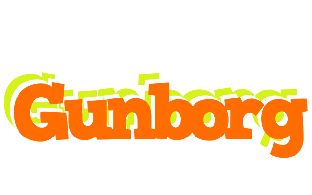 Gunborg healthy logo