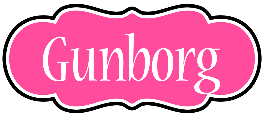Gunborg invitation logo