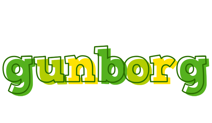 Gunborg juice logo