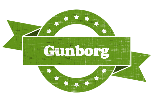 Gunborg natural logo