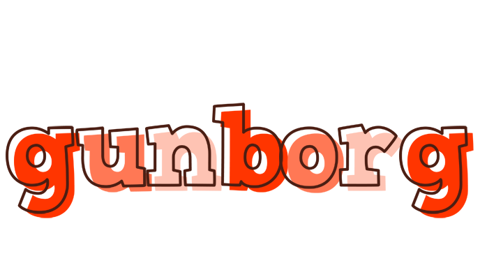 Gunborg paint logo