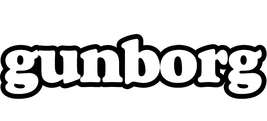 Gunborg panda logo