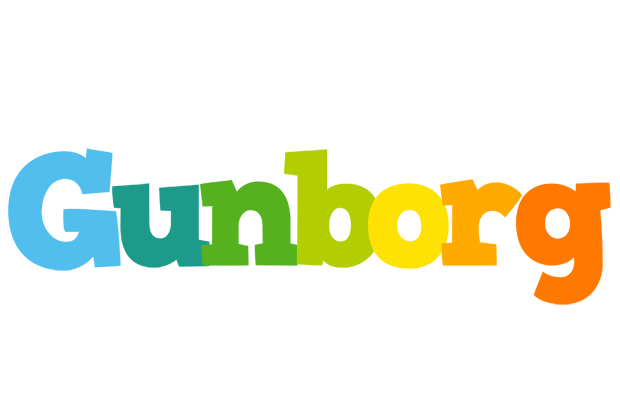 Gunborg rainbows logo