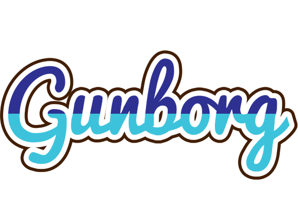 Gunborg raining logo