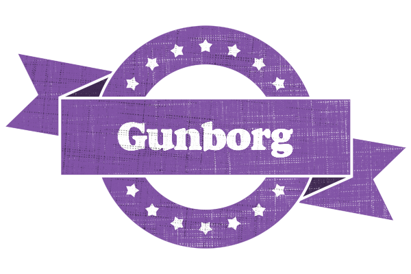 Gunborg royal logo