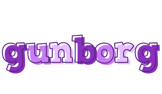 Gunborg sensual logo