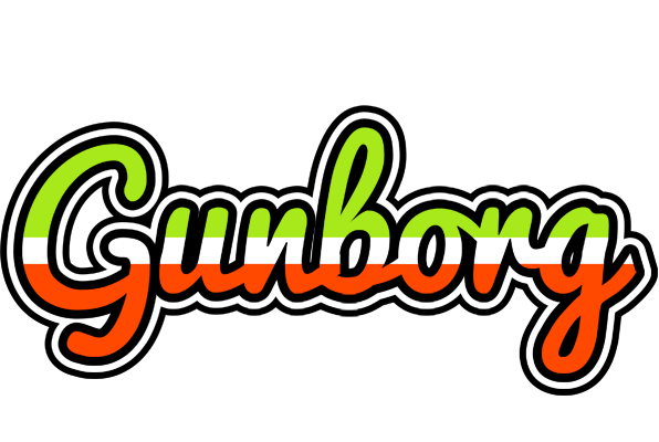 Gunborg superfun logo