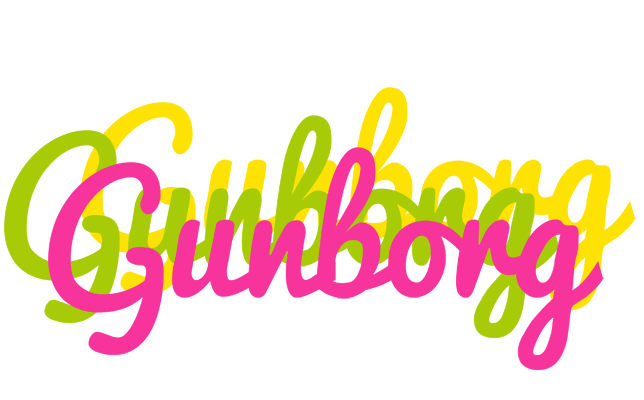 Gunborg sweets logo