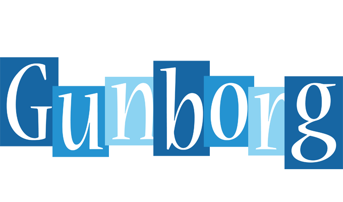 Gunborg winter logo