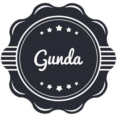 Gunda badge logo