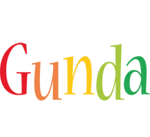 Gunda birthday logo