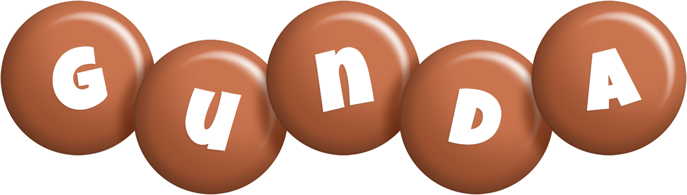 Gunda candy-brown logo