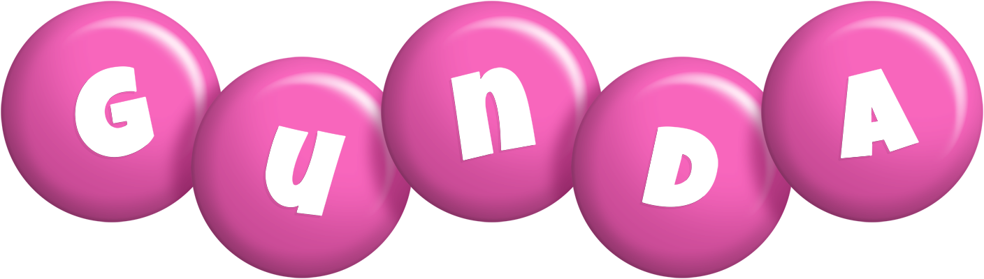 Gunda candy-pink logo