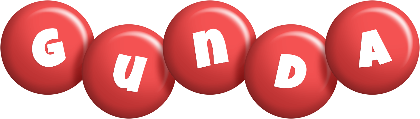 Gunda candy-red logo