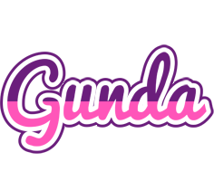 Gunda cheerful logo