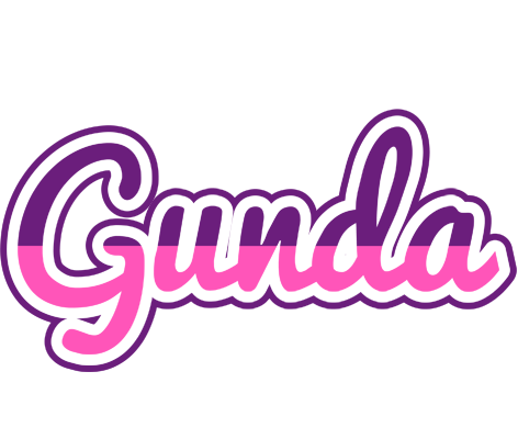 Gunda cheerful logo