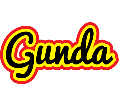 Gunda flaming logo
