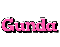 Gunda girlish logo