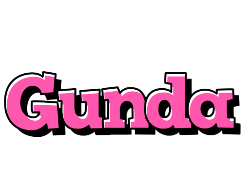 Gunda girlish logo