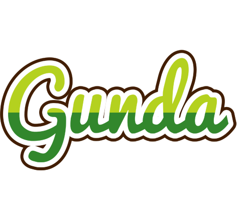 Gunda golfing logo