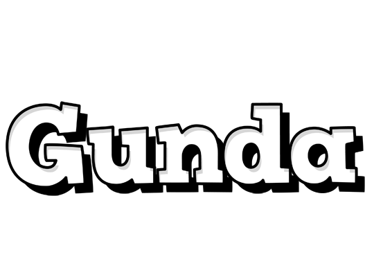 Gunda snowing logo