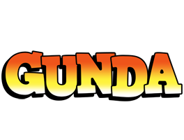 Gunda sunset logo