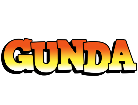 Gunda sunset logo