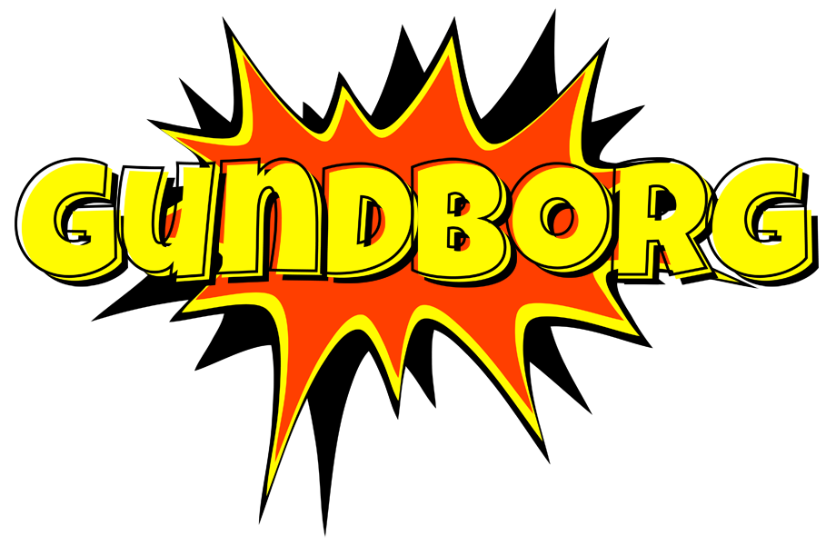 Gundborg bazinga logo