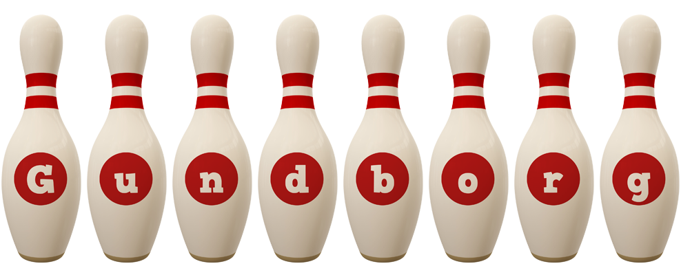 Gundborg bowling-pin logo