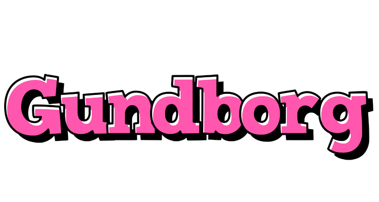 Gundborg girlish logo