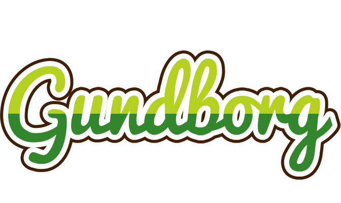 Gundborg golfing logo