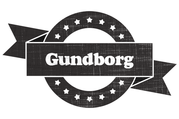 Gundborg grunge logo