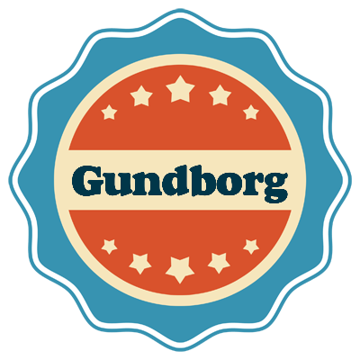 Gundborg labels logo