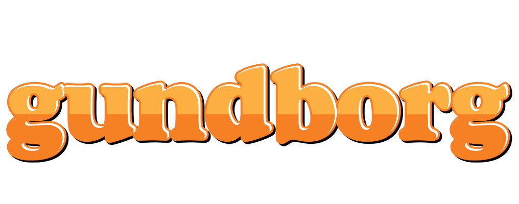 Gundborg orange logo