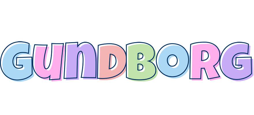 Gundborg pastel logo