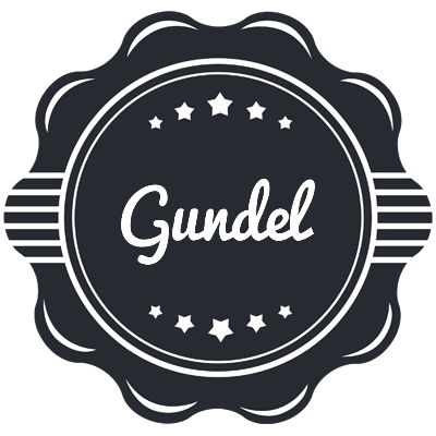Gundel badge logo