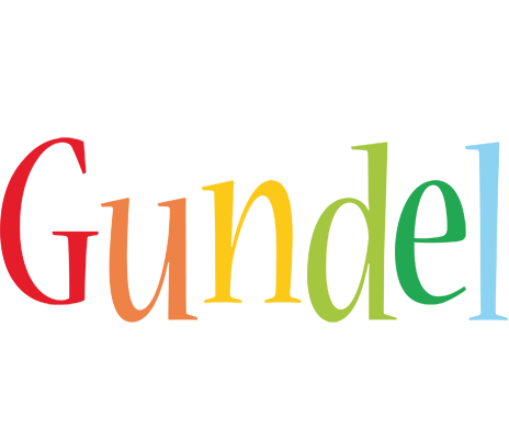 Gundel birthday logo